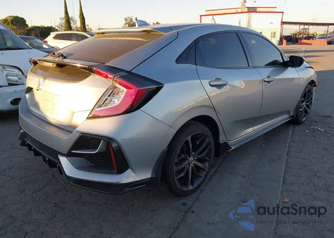 2021 Honda Civic Sport z USA, uszkodzony, nr VIN SHHFK7H41MU407626